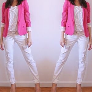 Zara Pink Blazer - XS